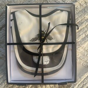 Victoria Beckham Baby Bib Set NWT
